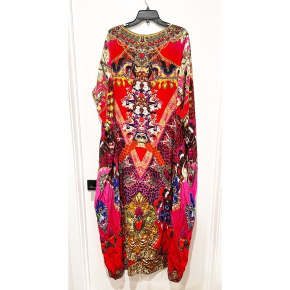Camilla ARTESANIA MANIA ROUND NECK KAFTAN - Picture 7 of 9